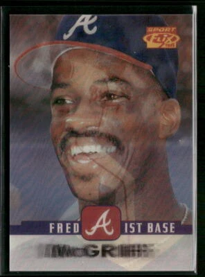 1996 Sportflix #36 Fred McGriff - Image 1 of 2