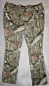 Mossy Oak Camouflage Pants Size 14 Dark green and brown - Picture 1 of 10