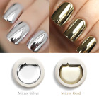 Venalisa Mirror Silver Gold Nail Gel Set of 2 High Gloss Metallic...