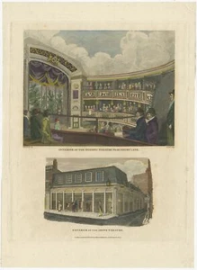 Antique Print of the Olympic Theatre by Wilkinson (1816) - Picture 1 of 1