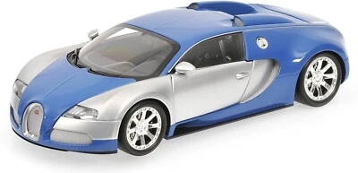 Minichamps 1/18 Bugatti Veyron Edition Centenaire 2009 Chrome Blue 100110850 - Image 1 of 4