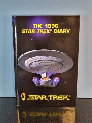 Star Trek Desk Diary: 1996 by Gallagher, Diana G Diary Book Sci Fi In VGC  - Image 1 of 4