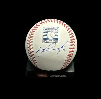 Boston Red Sox Hall of Famer David Ortiz signed MLB HOF Baseball w/JSA Cert - Image 1 of 2