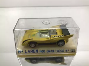 JOAL 122 MCLAREN M80 GRAN TOROS -YELLOW MET. 1:43- GOOD IN SHOWCASE - 493 - Imagen 1 de 6