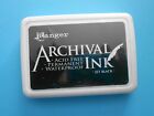 Jet Black  ARCHIVAL INK PAD for Rubber Stamping RANGER AIP31468 Permanent 