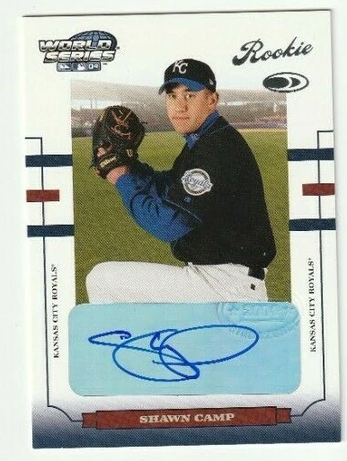 2004 Donruss World Series Shawn Camp Kansas City Royals Autograph Auto Card - Image 1 of 1