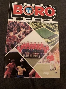1982  Middlesbrough V Fulham Football Programme - Picture 1 of 2