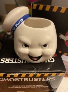 Ghostbusters 35th Movie Anniversary - CULTUREFLY - Stay Puft Mini Planter - Picture 1 of 8