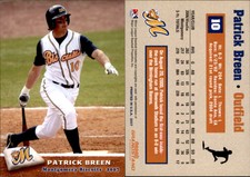 Patrick Breen 2007 Grandstand Montgomery Biscuits #6 Card *AutographDen*
