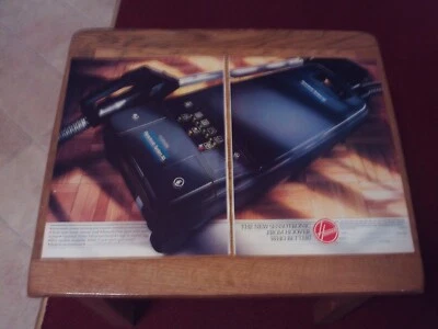 Hoover Sensotronic 30  vacuum cleaner  vintage original magazine advertisement - Image 1 of 4