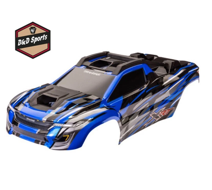 Traxxas 7812A - Cuerpo, XRT, azul (pintado, calcomanías aplicadas) Foto 1 de 1