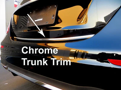 Fit Alfa Romeo 2012-2019 models Tailgate TRUNK Trim Molding - CHROME Style - Image 1 of 3
