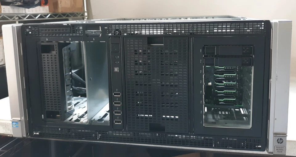 HP Proliant ML350e Gen8 Server NO CPU RAM HDD PSU 663262-001 *BAREBONE* - Image 1 of 4