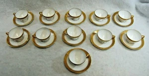 Rosenthal The Bristol Demitasse Cup & Saucer Bailey,Banks & Biddle 11 Sets M4796 - Picture 1 of 12