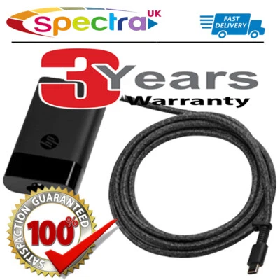 HP Spectre x360 13-AP0000 13-AP0001NL 13-AP0589NA Laptop Charger AC Adapter  - Image 1 of 2