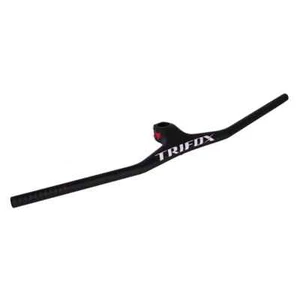 Carbon Fiber Mountain Bicycle Integrated Handlebars with Stem -17° Degree 28.6mm - Picture 1 of 28