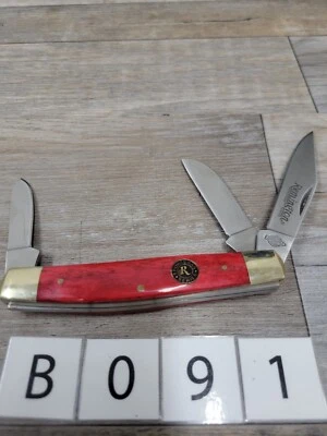 Navaja de bolsillo Remington Sportsman Series roja Foto 1 de 4