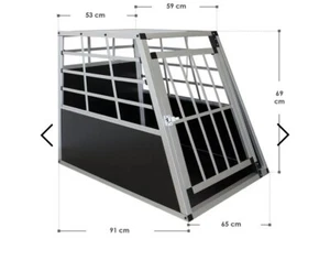 Aluminium Hundetransportbox L - Bild 1 von 1
