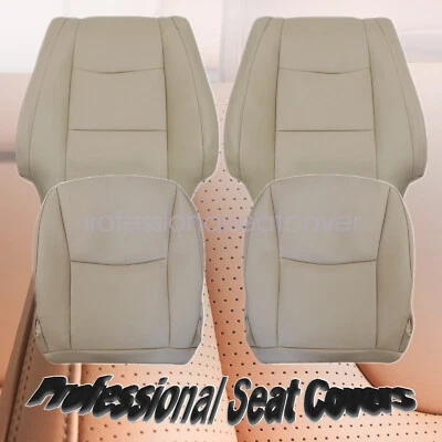 Driver & Passenger Replacement Leather Seat Cover Tan For Lexus GX470 2003-2009 - Image 1 of 4