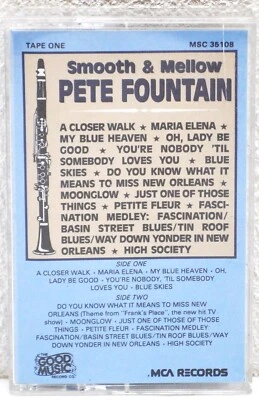 PETE FOUNTAIN  "The Smooth And Mellow Sounds"   Cassette   RCA  MSC-35108 - Image 1 of 4