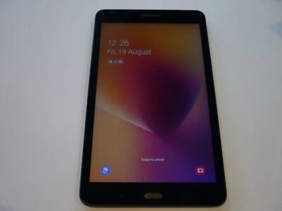 SAMSUNG GALAXY TAB A 2017 (SM-T380) BLACK 16GB 8" WIFI WITH SLIGHT FAULT ! - Image 1 of 4