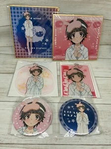 A Certain Scientific Railgun Uiharu Kazari Color Paper Keychain Can Badge 6pcs - Picture 1 of 7