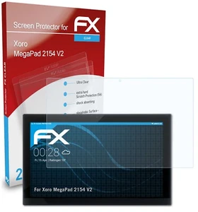 atFoliX 2x Displayschutzfolie für Xoro MegaPad 2154 V2 klar - Bild 1 von 8