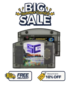 SummerCart64 - Ultimate flashcart for Nintendo 64! (Black) - Picture 1 of 3