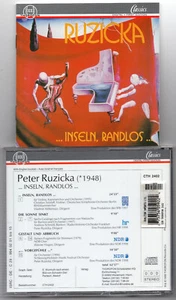 Peter Ruzicka - Inseln, Randlos/Die Sonne Sinkt/Vorgefuhle/Gestalt, Thorofon CD - Picture 1 of 1