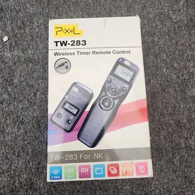 PIXEL TW-283 DC2  Wireless Timer Remote Control Shutter Release for Nikon - Image 1 of 2
