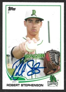 2013 Topps #28 Robert Stephenson Cincinnati Rojos firmado autógrafo automático certificado de autenticidad - Imagen 1 de 1