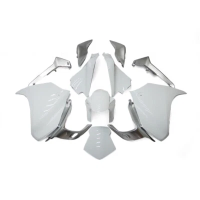 Carrocería para Honda VFR1200 2010 2011 2012 2013 blanco plata carenados de inyección Foto 1 de 4
