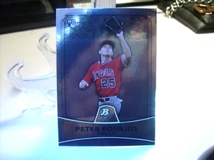 2010 Bowman Platinum #20 - Peter Bourjos RC - Los Angeles Angels 10-790 - Picture 1 of 2