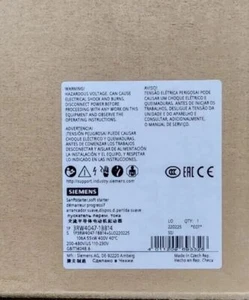 3RW4047-1BB14 NEU SIEMENS 3RW4047 -1BB14 SIRIUS Soft Starter 55kW - Picture 1 of 3