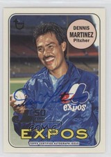 2019 Topps Archives 50th Anniversary of the Montreal Expos Dennis Martinez Auto