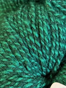 Hilo de lana Quebecoise 2 capas 5 ganchos verde #39, lote 393 500 g - Imagen 1 de 3