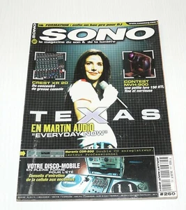 MAGAZINE SONO Mag  L'OFFICIEL DU SON ET DE LA LUMIÈRE JUILLET/AOUT 2001 N° : 260 - Picture 1 of 5