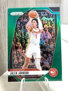 2024-25 Panini Prizm NBA Jalen Johnson Green #120 Hawks - Picture 1 of 2
