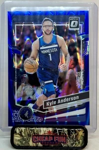 KYLE ANDERSON 2023-24 PANINI DONRUSS OPTIC BLUE SISMIC PRIZM 140/249 195 - Foto 1 di 3