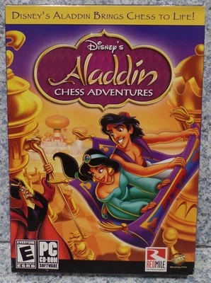 Video Game PC Disney Aladdin Chess Adventures 2005 #3 NEW Box see pics - Image 1 of 4