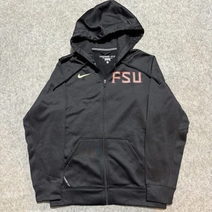 Felpa con cappuccio uomo Florida State University FSU Seminoles piccola full zip giacca termica - Foto 1 di 9