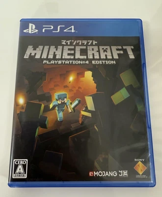 PS4 Minecraft PlayStation 4 Edition PCJS-44003 Sony Used Japan Import - Image 1 of 3