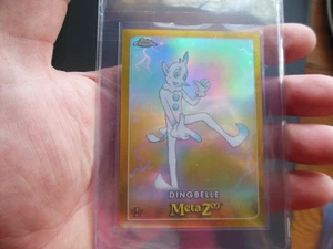 Tarjeta refractora de oro MetaZoo Topps cromada Dingbelle 15/50 - Imagen 1 de 2