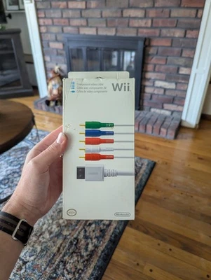 Nintendo Wii Component Video Cable: Model RVL-011, OEM (Factory Sealed) - Image 1 of 4