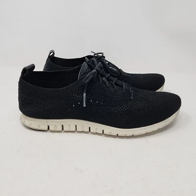 Cole Haan Zerogrand Stitchlite Womens Size 10B Black Casual Wingtip Oxford Shoes - Image 1 of 4