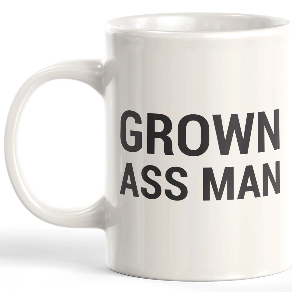 DESIGNS BYLITA Grown Ass Man 11oz Coffee Mug