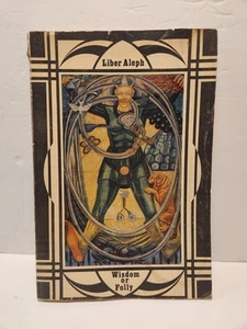 Liber Aleph Wisdom or Folly Aleister Crowley Level Press 1972 Large Ships Free  - Imagen 1 de 15