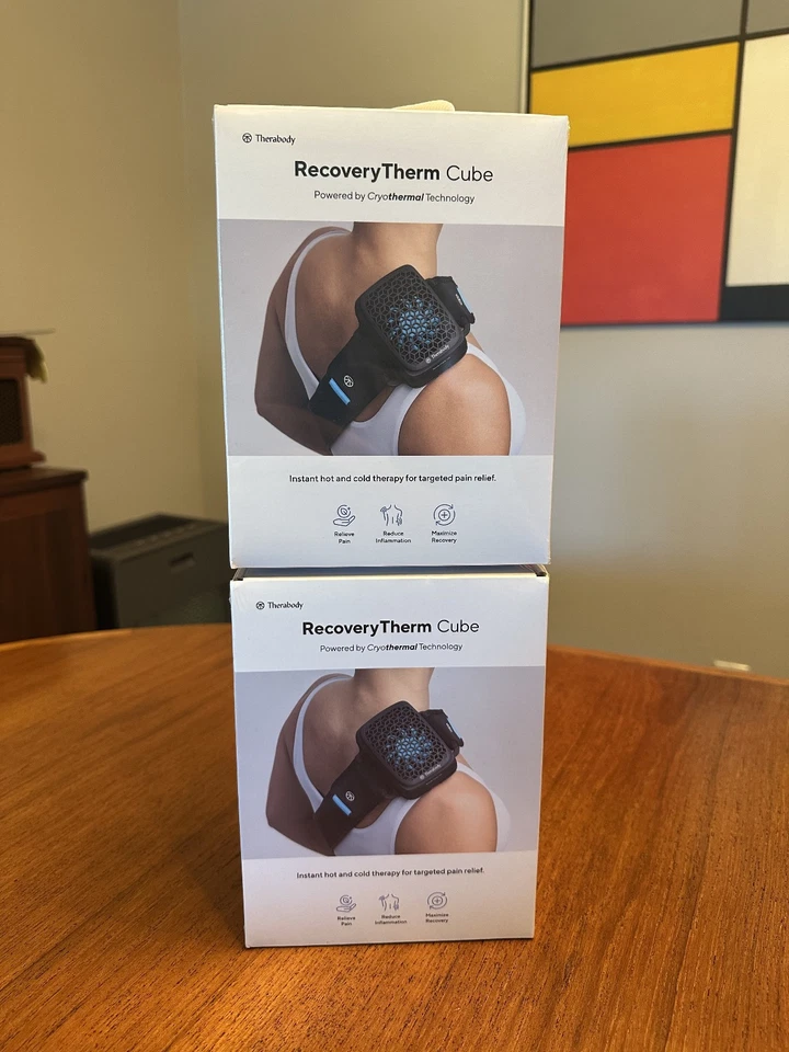 Therabody RecoveryTherm Cube Hot & Cold Contrast Therapy Instant Hot & Cold NIB! - Image 1 of 1
