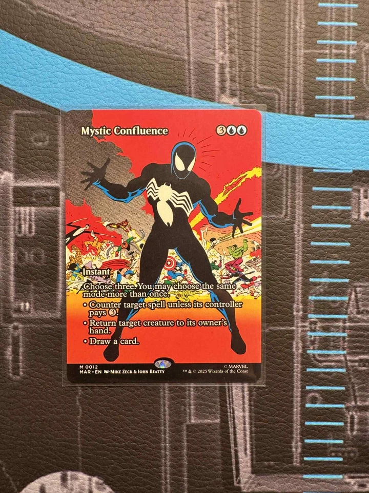 Mystic Confluence Marvel's Spider-Man Bonus Sheet Borderless Mythic Rare - Image 1 of 1