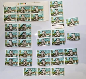 1968 Port Menai Bridge 1S 6D Postage Stamps 34x Traffic Lights Unmounted - Picture 1 of 5